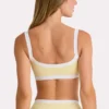 Soft Active-sport-BH i färgen Lemon