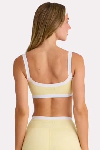 Soft Active-sport-BH i färgen Lemon