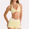 Soft Active-sport-BH i färgen Lemon