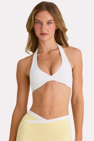 Soft Active-sport-BH i färgen Milk