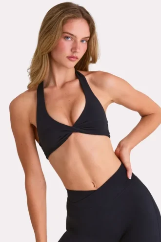 Soft Active-sport-BH i svart