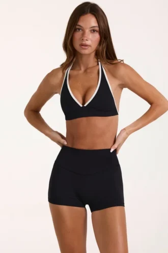 Soft Active-sport-BH i svart