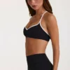 Soft Active-sport-BH i svart