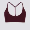 Soft Active-sport-BH med racerback i burgundy