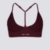 Soft Active-sport-BH med racerback i burgundy
