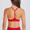 Soft Active sport-BH med racerback i Strawberry Red