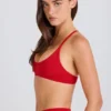 Soft Active sport-BH med racerback i Strawberry Red