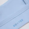 Soft Active-sport-BH med sömdetaljer i färgen Sky