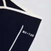 Soft Active Wrapover Contrast Mini Shorts i klassisk marinblå