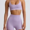Super Sculpt sömlösa minishorts i mjuk lila