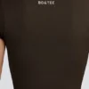 Super Sculpt sömlös T-shirt i brunt