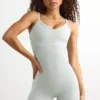 Super Sculpt sömlös unitard i grått