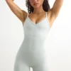 Super Sculpt sömlös unitard i grått