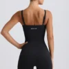 Super Sculpt sömlös unitard i svart
