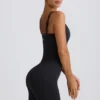 Super Sculpt sömlös unitard i svart