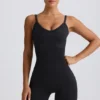 Super Sculpt sömlös unitard i svart