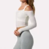 Super Sculpt sömlösa biker shorts i grått