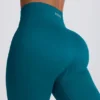 Super Sculpt sömlösa leggings i blågrön