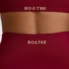 Super Sculpt sömlösa leggings i burgundy
