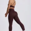 Super Sculpt sömlösa leggings i choklad