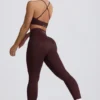 Super Sculpt sömlösa leggings i choklad