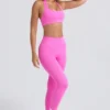Super Sculpt sömlösa leggings i Sugar Pink