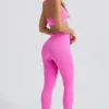 Super Sculpt sömlösa leggings i Sugar Pink