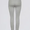 Super Sculpt sömlösa leggings med hög midja i gråmelerat