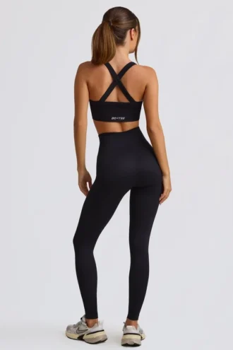 Super Sculpt sömlösa leggings med hög midja i svart