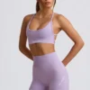 Super Sculpt sömlösa minishorts i mjuk lila