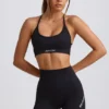 Super Sculpt sömlösa minishorts i svart