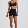 Super Sculpt sömlösa minishorts i svart