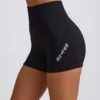 Super Sculpt sömlösa minishorts i svart