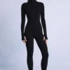 Termisk baslager-Jumpsuit i svart
