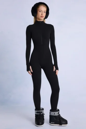 Termisk baslager-Jumpsuit i svart