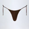 Tierra stringbikinibyxor i bronsguld