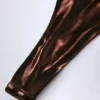 Tierra stringbikinibyxor i bronsguld
