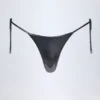 Tierra stringbikinibyxor i silverkrom