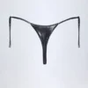 Tierra stringbikinibyxor i silverkrom