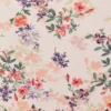 Valentina lager-på-lager-bh-detalj fiskstjärt-midilång klänning i primrose-blommönster