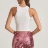 Velle Modal Racerback Tank Top i vitt