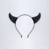 Vixena Devil Horns-hårband i svart