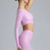 Zanab Metallic Cut-Out One-Shoulder Miniklänning i violettrosa