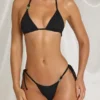 Zayana triangelbikinitopp  i svart